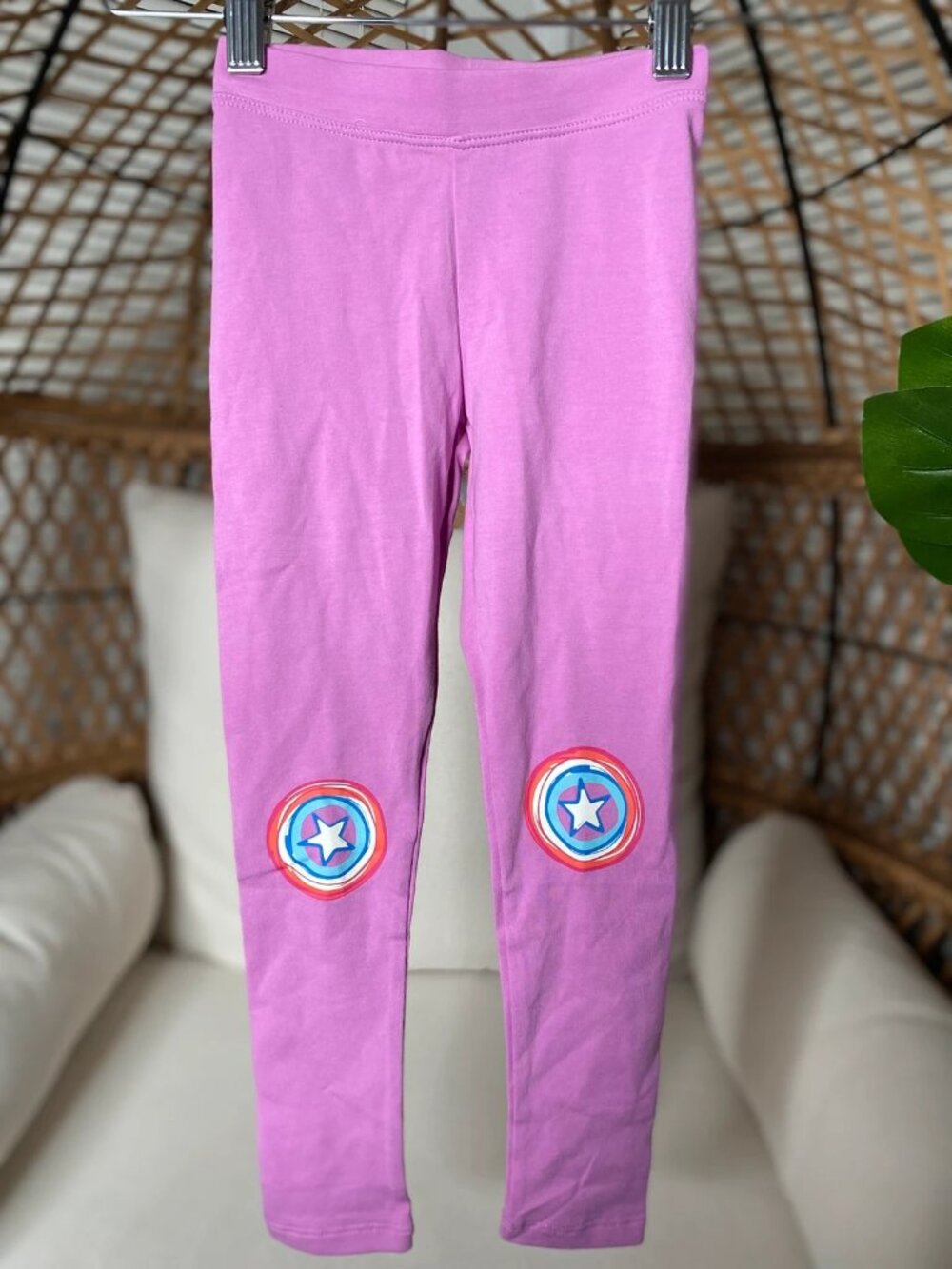 Amazon Essentials Marvel Kids Little Girls Toddler Leggings Size XS 5 Years